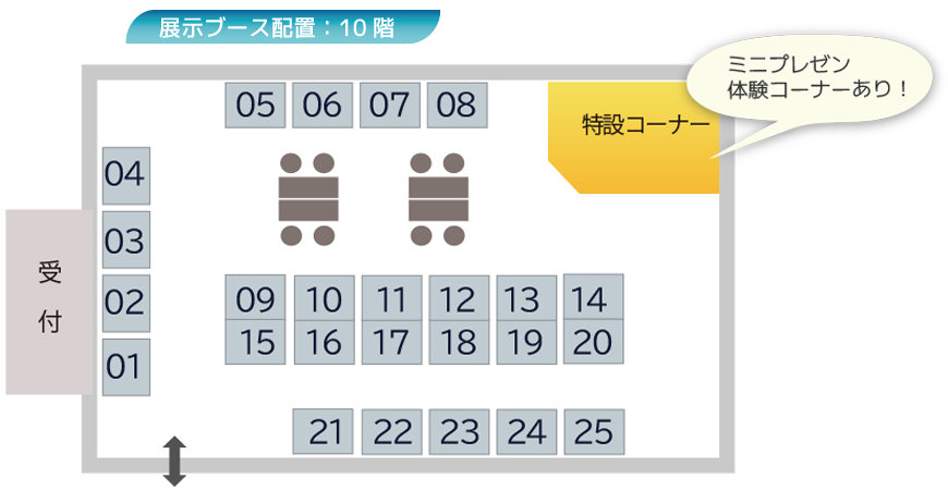 ブースマップ
